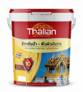 SƠN CHỐNG THẤM MÀU - BỀ MẶT BÓNG THALLAN