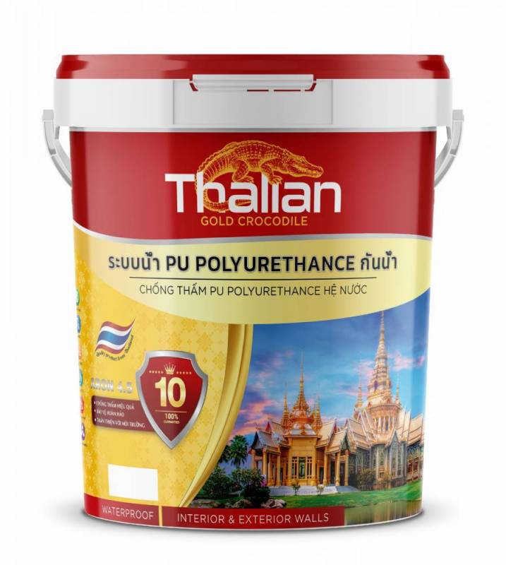 SƠN CHỐNG THẤM PU POLYURETHANCE HỆ NƯỚC THALLAN