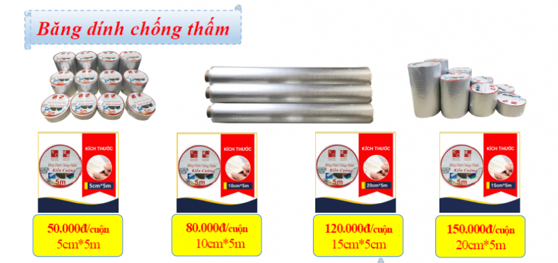 Băng Dính Chống Thấm